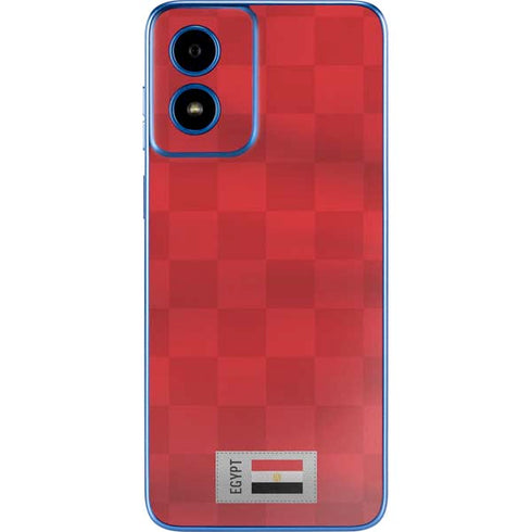 Egypt Soccer Flag Moto G Play 4G (2024) Skin